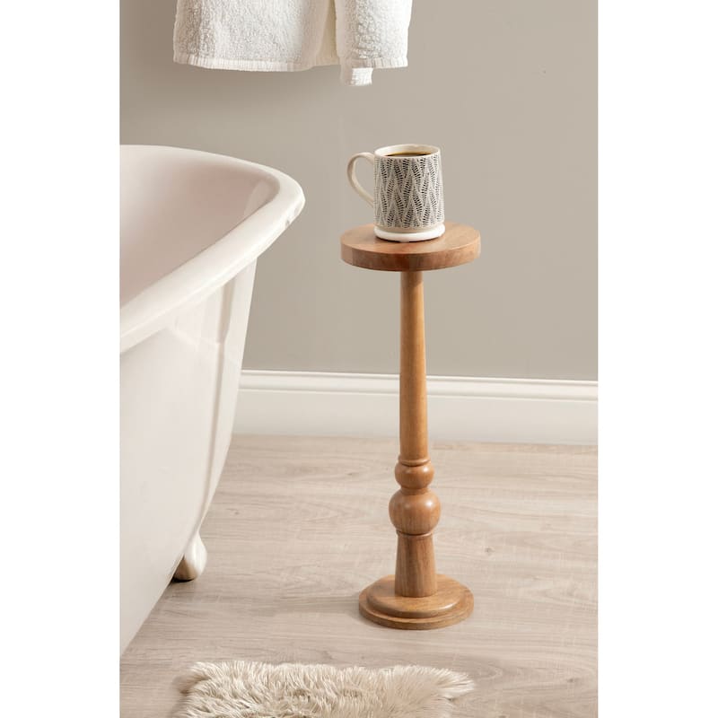 Kate and Laurel Wegner Wooden Drink Table