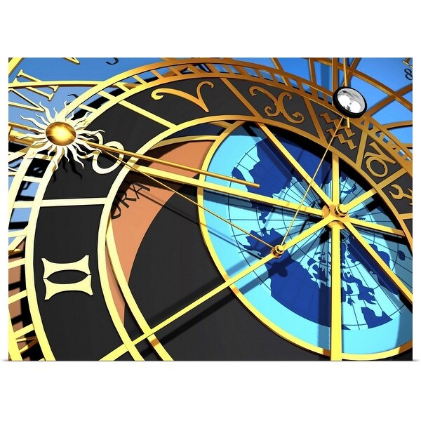 "Astronomical clock" Poster Print