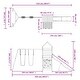 preview thumbnail 12 of 21, vidaXL Swing Set Outdoor Backyard Wooden Playground Equipment for Kids Age 3-8