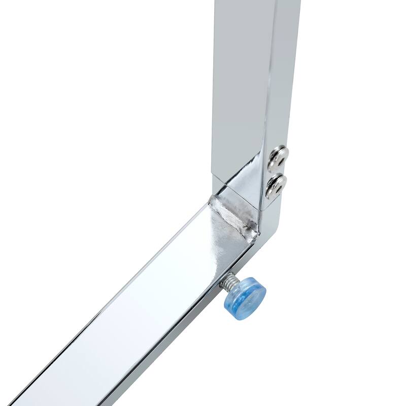 8 Piece PU High Elastic Dining Chair With High Backrest, Cushion, Silver Metal Legs For Dining Room Kitchen Living Room Bedroom