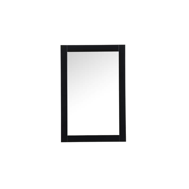 Elegant Lighting VM22436 Aqua 24" W x 36" H Traditional Rectangular - Black
