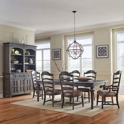 Paradise Valley 7 Piece Rectangular Table Set with 6 Chairs Alternate