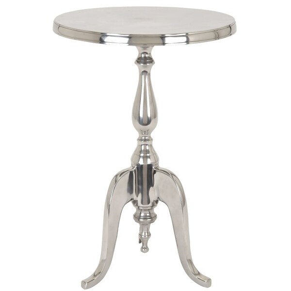 Aspire Home Accents 30567 Aluminum Accent Table - Silver