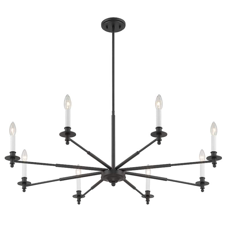 Savoy House 1-4412-8 Jasmine 8 Light 42" Wide Taper Candle Style