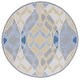preview thumbnail 6 of 7, SAFAVIEH Handmade Chelsea Tianna French Country Wool Rug 4' Round - Multi - Round