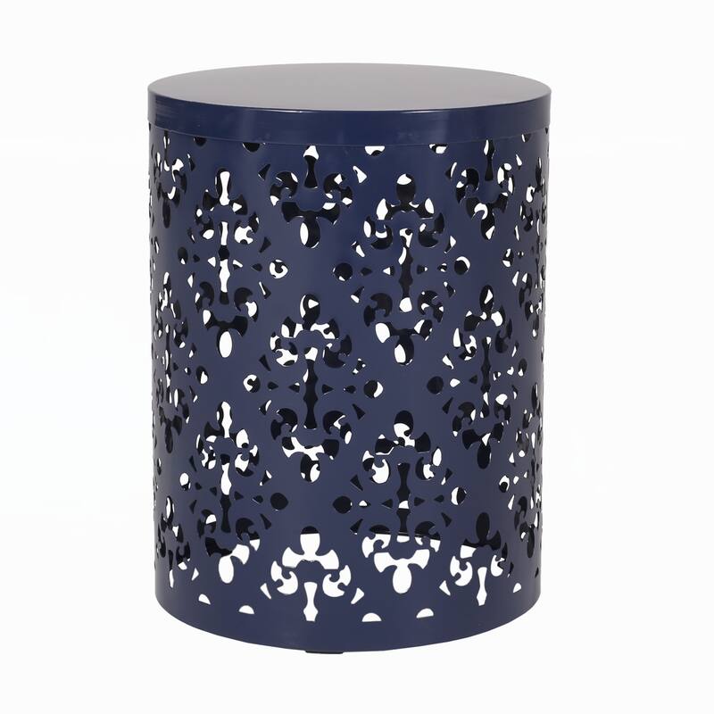 Outdoor Metal end Table -Large