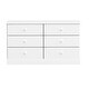 preview thumbnail 8 of 11, Prepac Astrid 6 Drawer Double Dresser for Bedroom, Wide Chest of Drawers, Bedroom Furniture, Traditional Furniture.