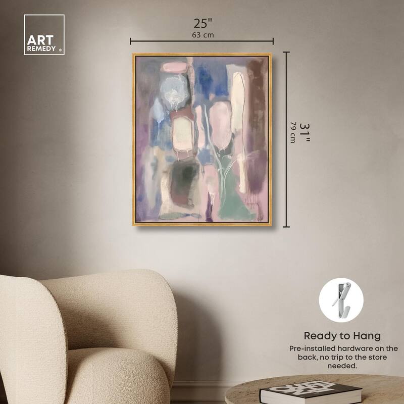 Silk and Satin III Canvas by Art Remedy
