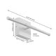preview thumbnail 14 of 149, 28" Dimmable Integrated LED Metal Wall Sconce, by JONATHAN Y