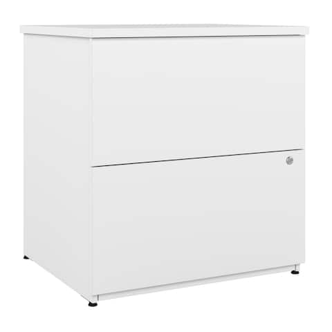 Logan 28W 2 Drawer Lateral File Cabinet by Bestar