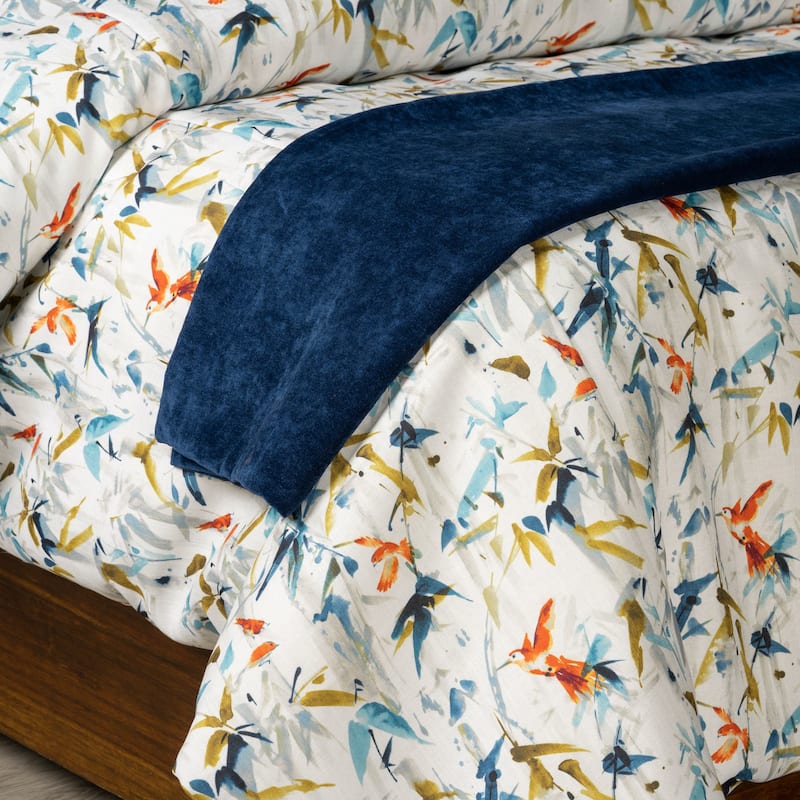 Padma Velvet Throw-Style Bed Scarf