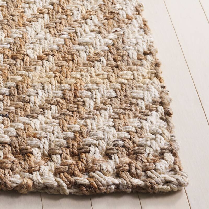 SAFAVIEH Handmade Natural Fiber Leagh Farmhouse Jute Rug