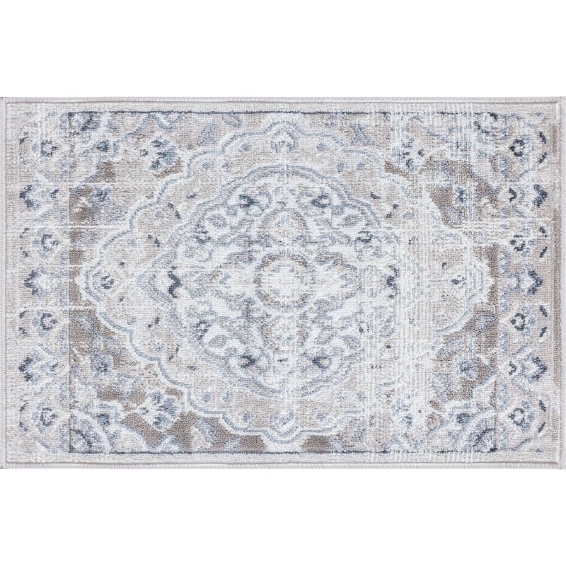 Bohemian Medallion Area Rug or Runner - Rugs for Living Room Bedroom Dining Room Kitchen 2x3 / 2x8 / 4x6 / 5x7 / 8x10 / 9x12