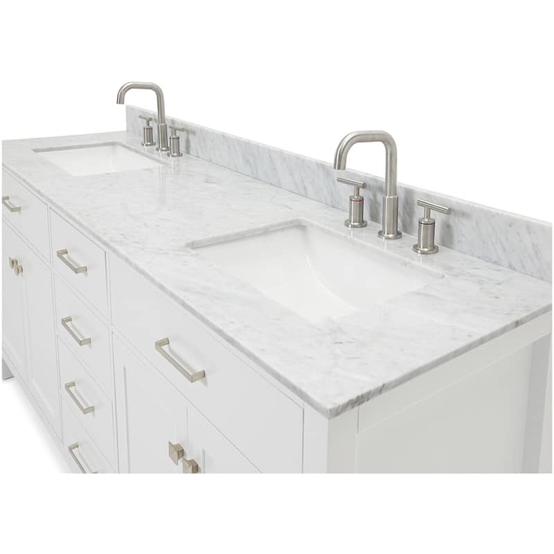 Ariel H073DCW2RVO Bristol 73" Free Standing Double Rectangular Basin