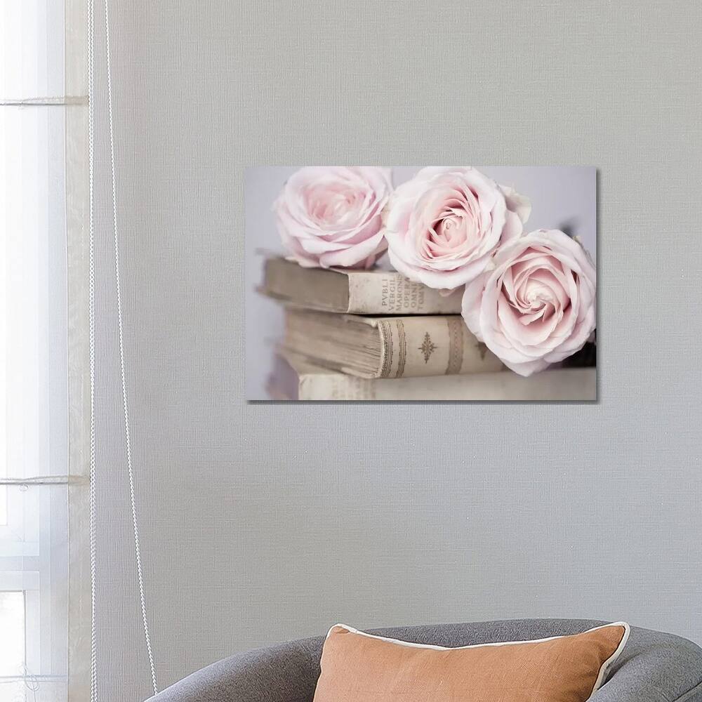 iCanvas "Vintage Roses" by Symposium Design Canvas Print