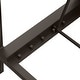 preview thumbnail 32 of 62, Benton Modern Aluminum Lounge Outdoor Double Chaise with Cushion - N/A