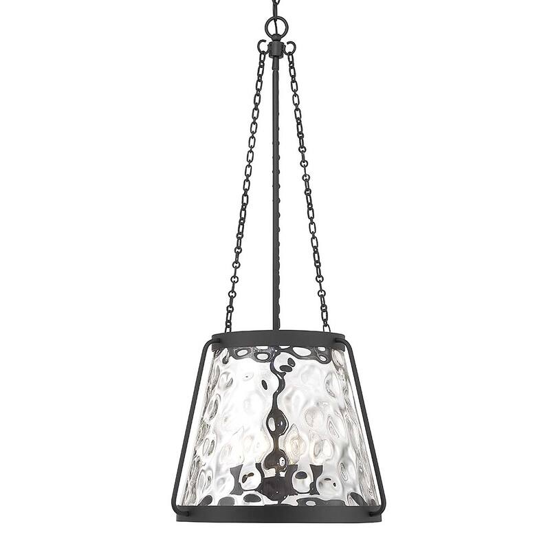 Savoy House 7-1804-4 Crawford 4 Light 18" Wide Pendant - Matte Black
