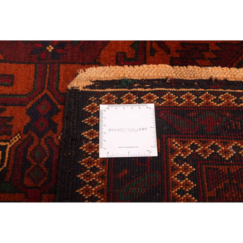 ECARPETGALLERY Hand-knotted Teimani Black Wool Rug - 4'0 x 6'7