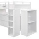 preview thumbnail 46 of 44, Twin Pine Loft Bed with Rolling Cabinet and Desk
