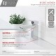 preview thumbnail 8 of 10, Single Hole Single Handle Bathroom Faucet Polished Chrome - Faucet Height: 6 1/2" | Spout Height: 4"