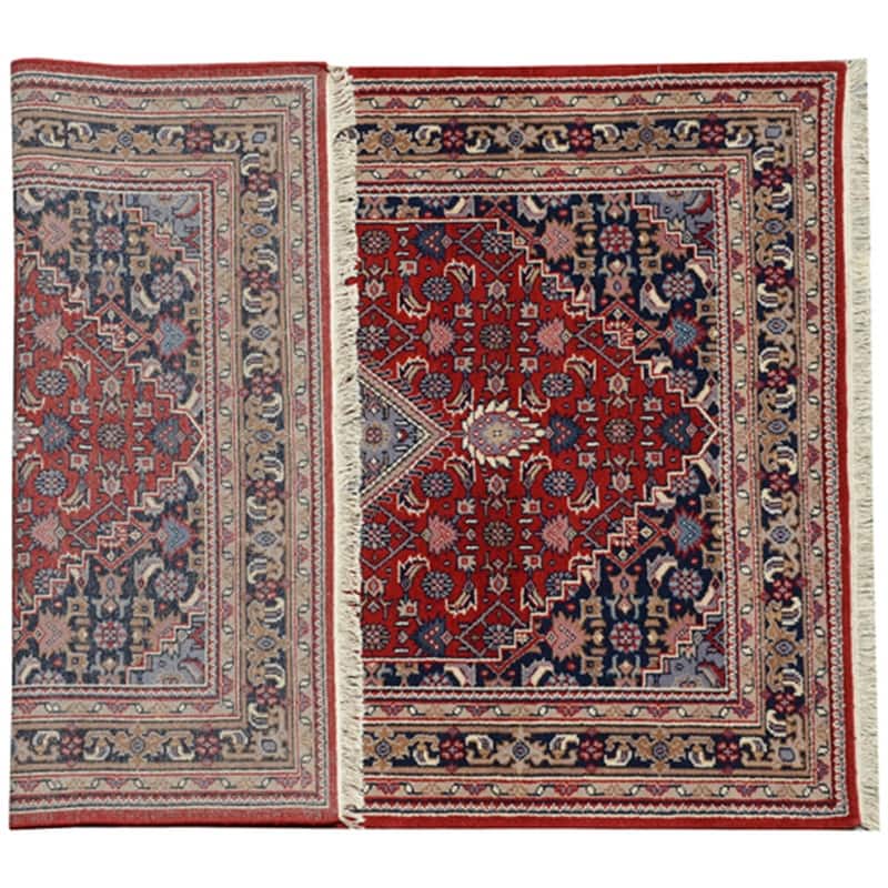 HERAT ORIENTAL Hand-knotted Medallion Bidjar Wool Rug - 4x6