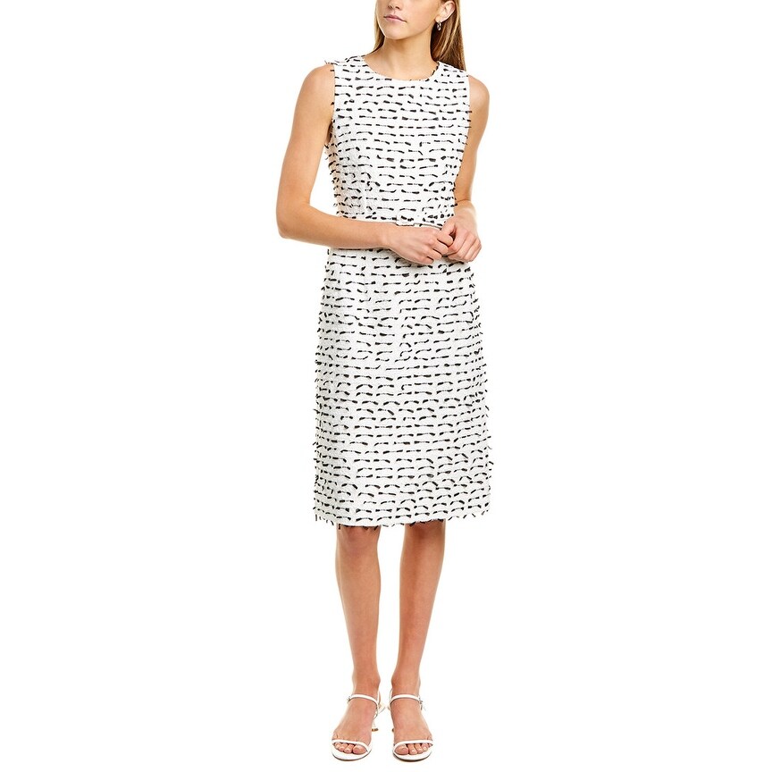 Oscar De La Renta Tweed Silk-Lined