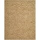preview thumbnail 12 of 10, Eeldi Handmade Modern Wool Rug Dark Brown/Tan - 2' x 3'
