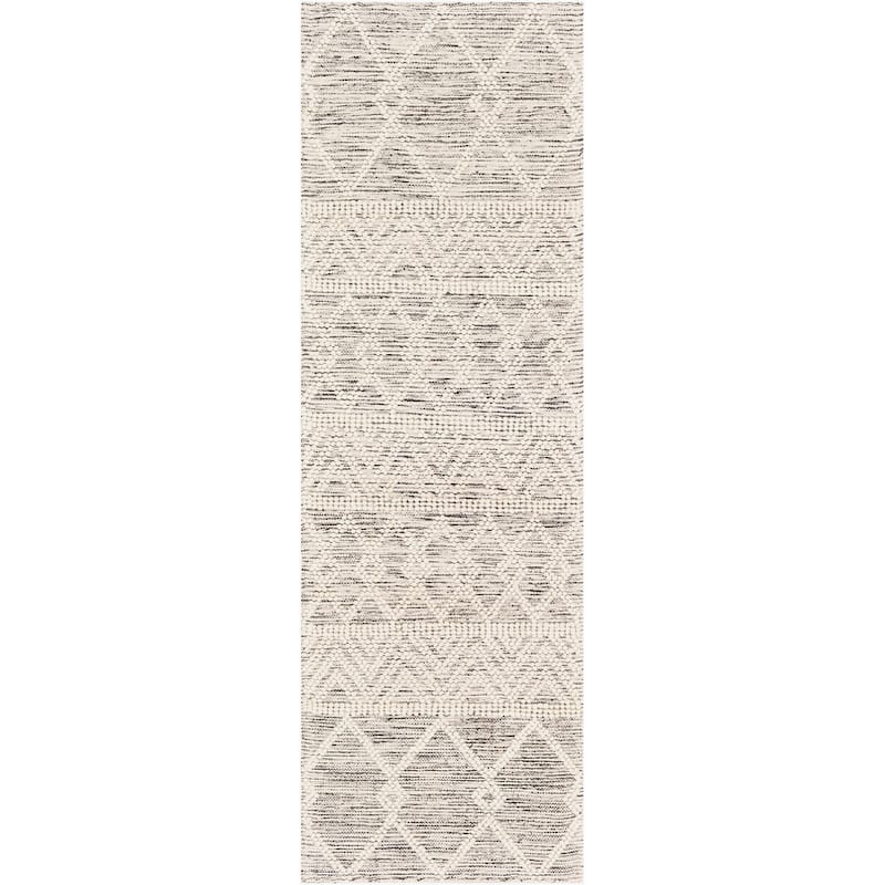 Livabliss Hygge Bohemian Trellis Hand Woven Area Rug