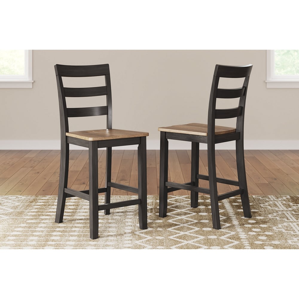 Signature Design by Ashley Gesthaven Counter Height Barstool - 17" W x 21.5" D x 41.38" H