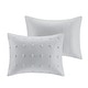 preview thumbnail 46 of 124, Intelligent Design Maize Cotton Jacquard Duvet Cover Set with Euro Shams and Throw Pillows