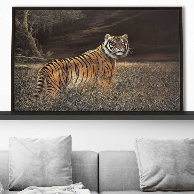 "Splendor in Grass" by Ruane Manning Print on Floating Canvas