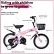 preview thumbnail 35 of 53, 18 Inch Sporty Kids Bike with Training Wheels and Stand Adjustable Saddle, Aged 5-10 years tall Height 39-49 inches