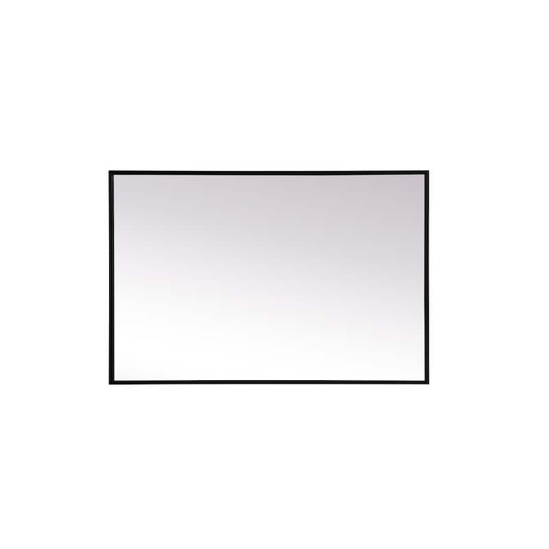 Indigo Home Metal Frame Rectangle Mirror 24x36 Inch