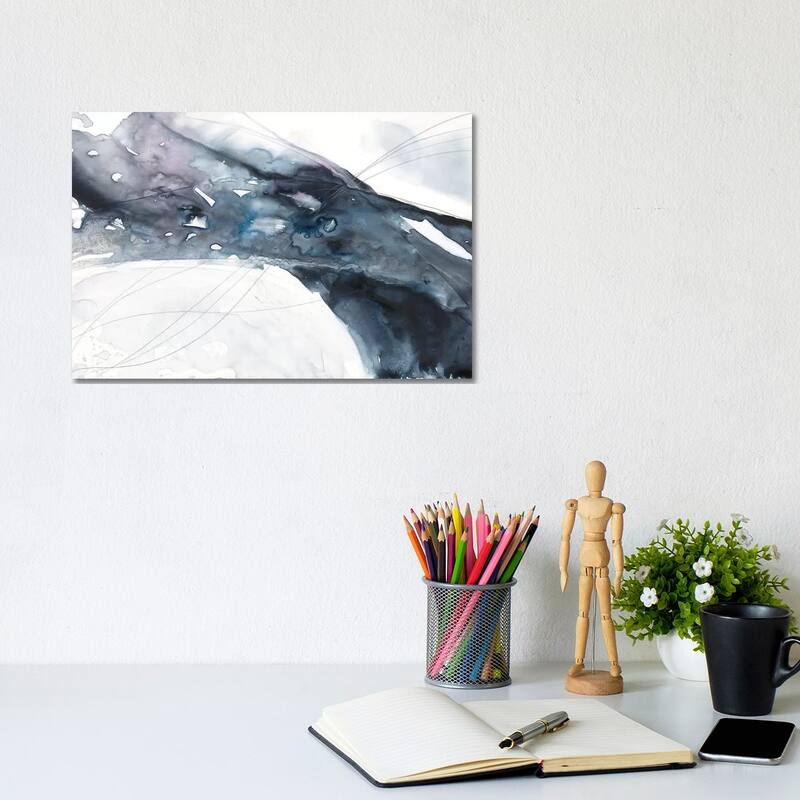 iCanvas "Agate Wave II" by Jennifer Goldberger Canvas Print - 8x12x0.75