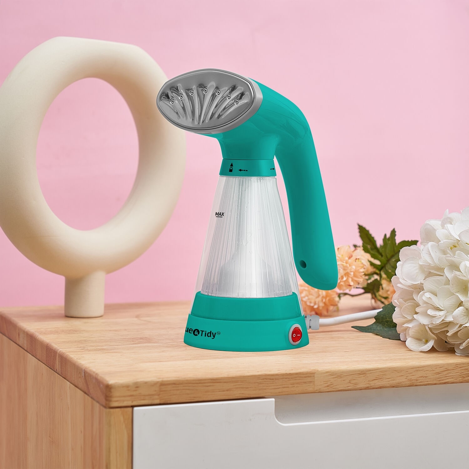 True & Tidy Tidy Steam Handheld Garment Steamer, Gray - N/A