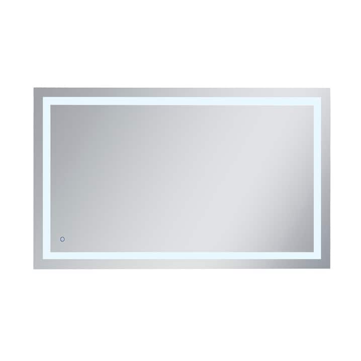 Avalon 18" x 36" Hardwired LED mirror - Silver - Silver