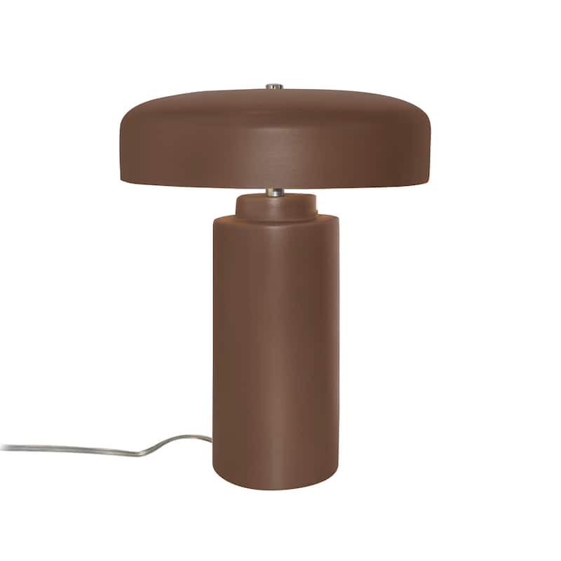 Justice Design Group Tower Table Lamp - Canyon Clay