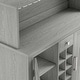 preview thumbnail 18 of 21, 47 in. Farm Style Wood Buffet Bar Cabinet