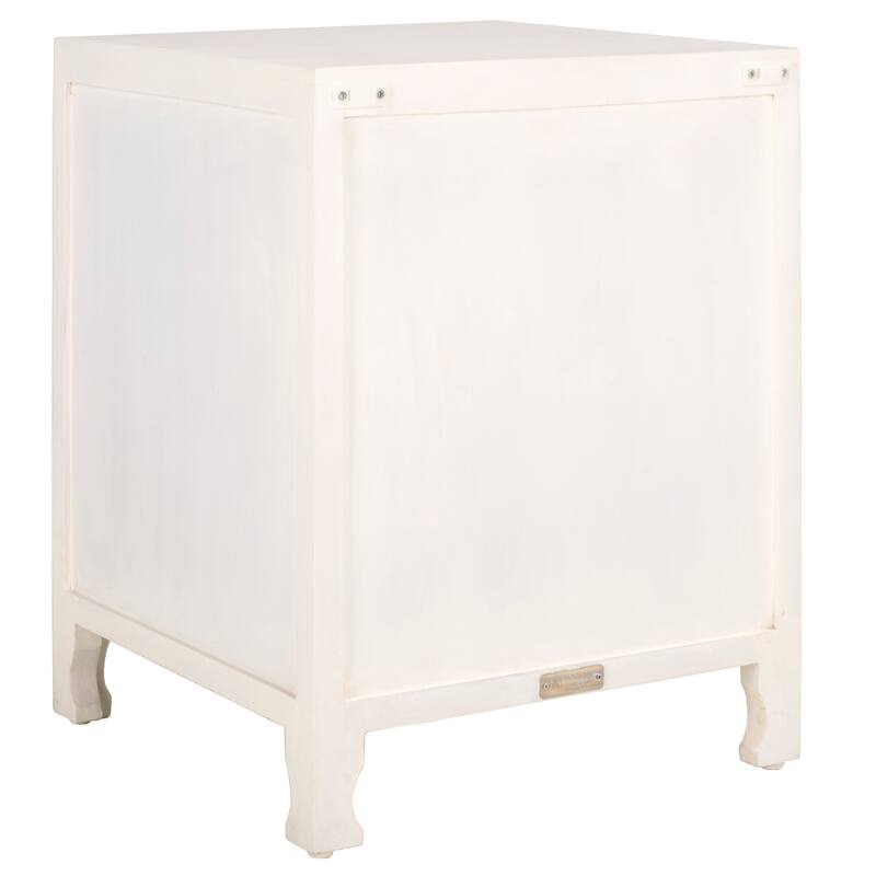 SAFAVIEH Caitlynn 2-Shelf 1-Door Nightstand (Fully Assembled)