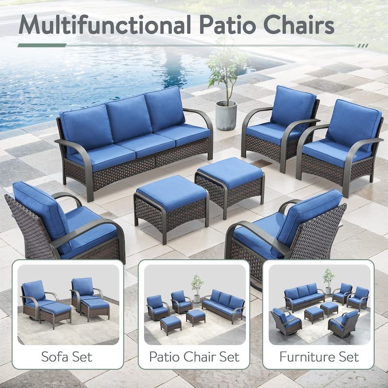 Pocassy Outdoor Patio Furniture Set