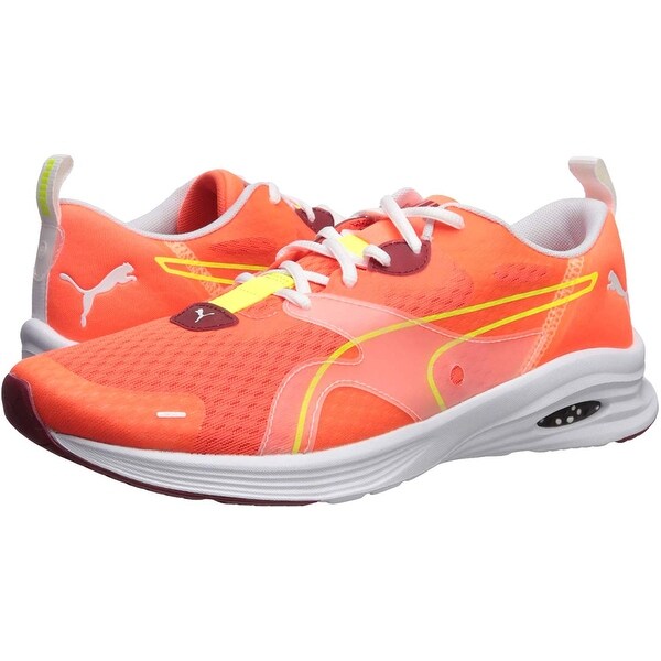 puma red canvas shoes