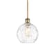 Option Brushed Brass / Clear Water Glass