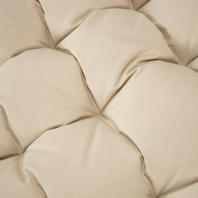 Egg Swing Chair Cushion Durable Weather Resistant Polyester Fits 2 People by LeisureMod