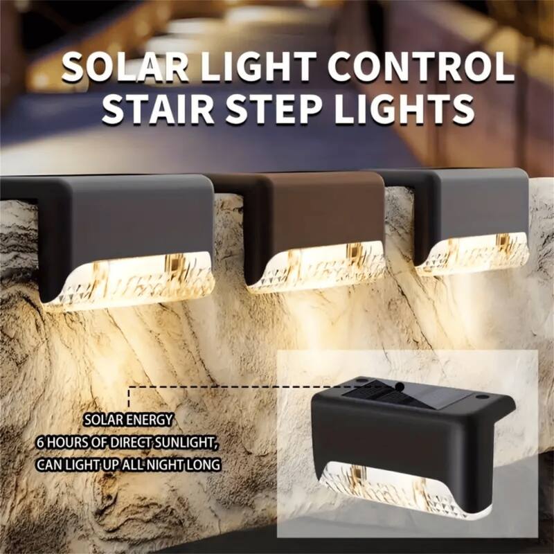 White light 32PCS Solar Deck Lights Outdoor