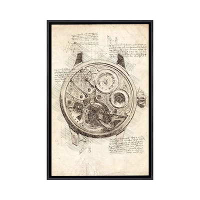 iCanvas "Rolex Insides" by Cornel Vlad Framed