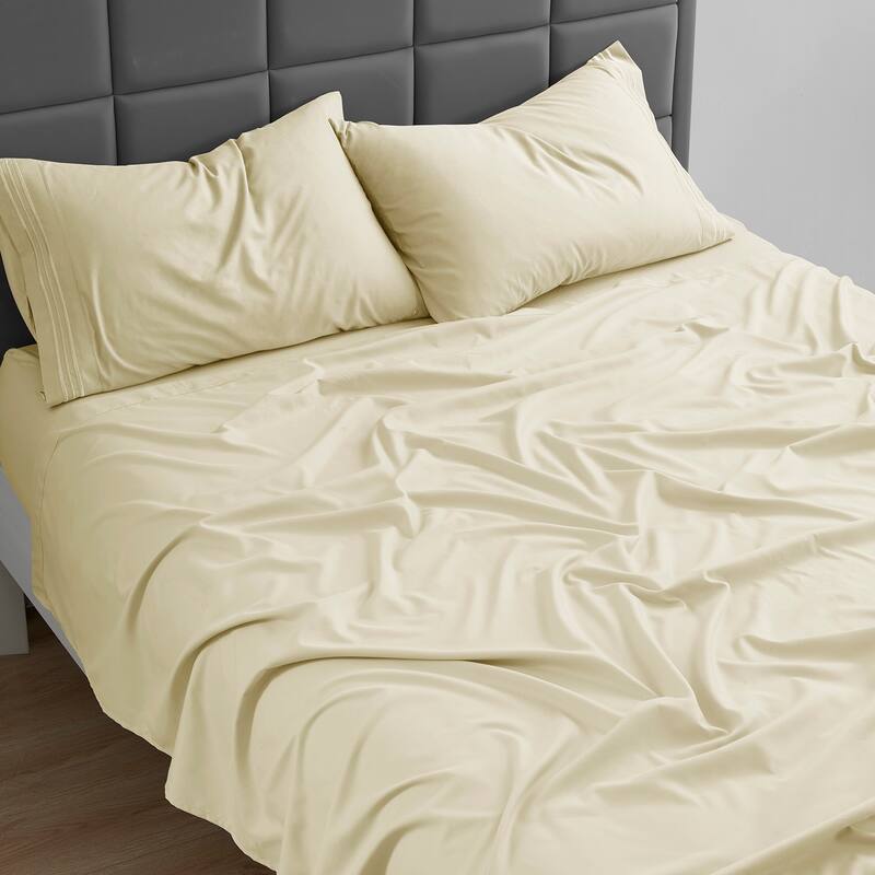 Clara Clark Premium 1800 Series Ultra-soft Deep Pocket Bed Sheet Set