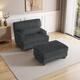Option Dark Grey-Footrest