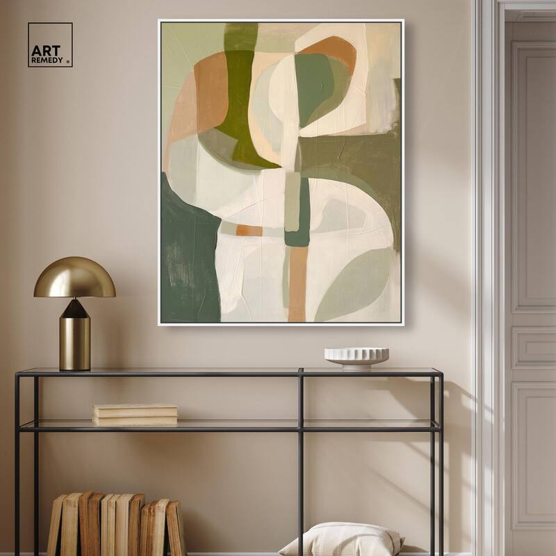 Hazy Shape Tapestry Canvas by Art Remedy