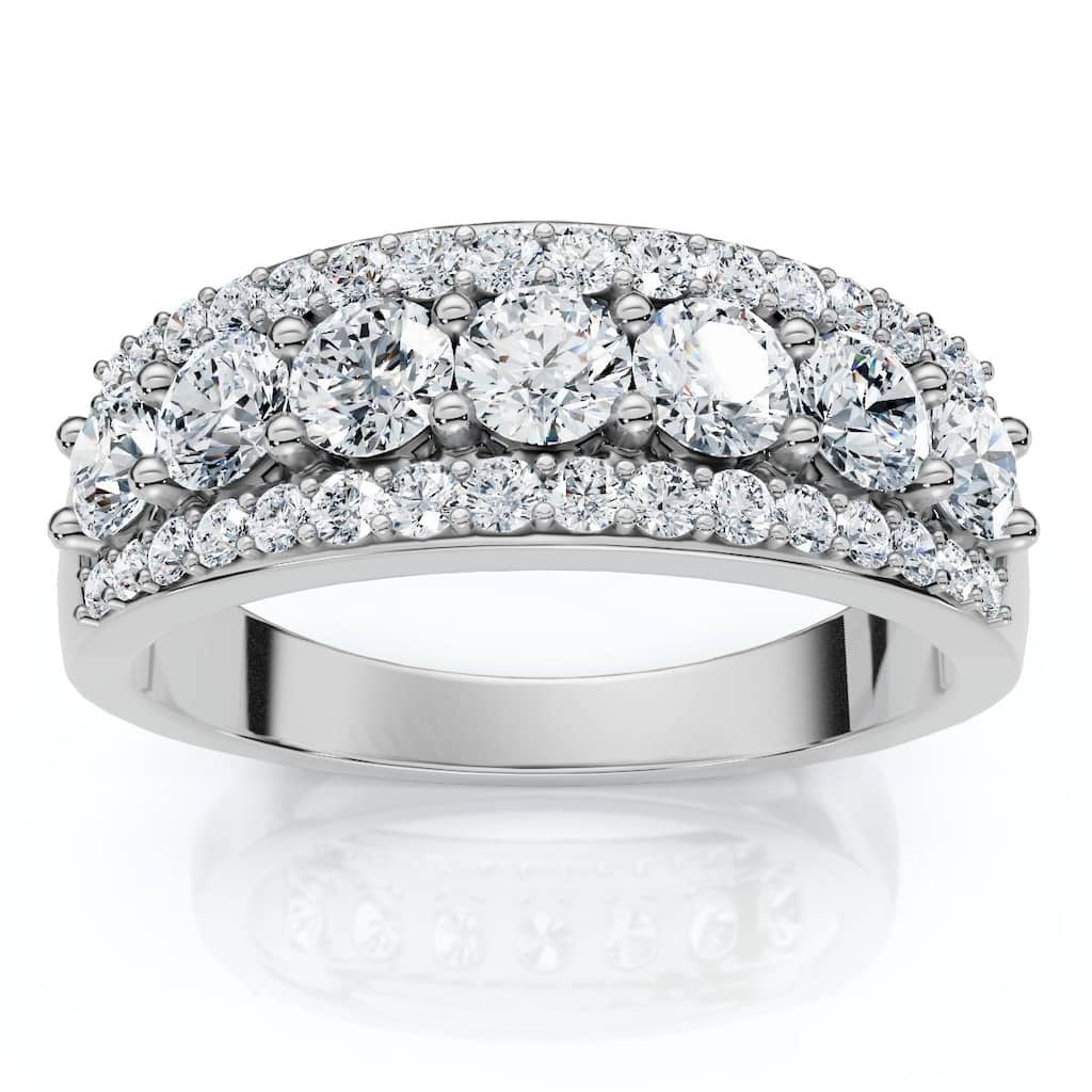Bliss Diamond 3/4ct Diamond Wedding Ring White Gold