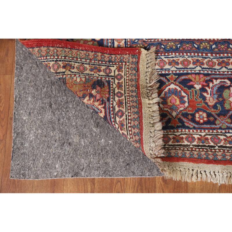 Vegetable Dye Bidjar Persian Antique Area Rug Handmade Wool Carpet - 8'2"x 10'8"